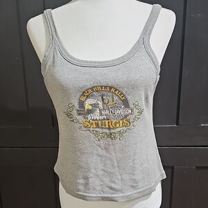 Harley-Davidson Gray Sturgis Graphic Tank Top - Women's